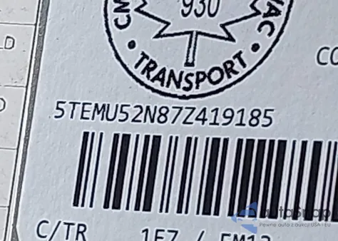 2007 Toyota Tacoma Base V6 из США, поврежденный, VIN 5TEMU52N87Z419185